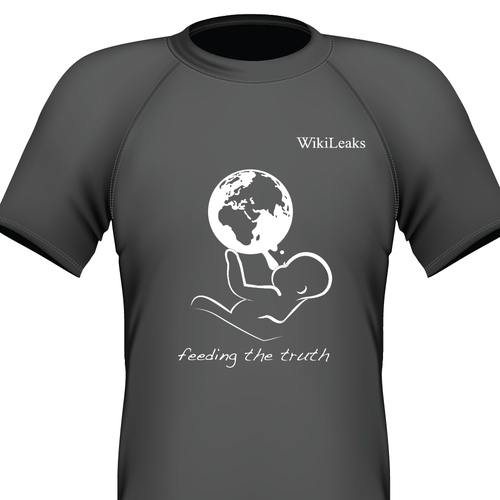 New t-shirt design(s) wanted for WikiLeaks Diseño de moedali