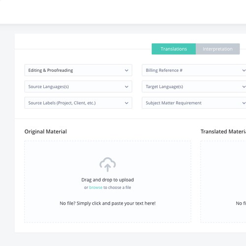 Landing page design contest entry by vika713