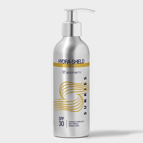 Luxury Sunscreen Label Design by LaboPIXEL