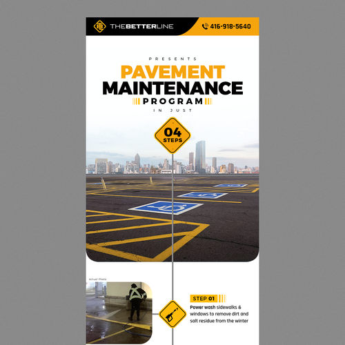 pavement maintenance Design by KashiArts