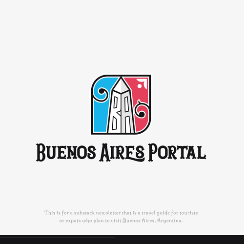 Logo for Substack Publication about Buenos Aires Design by FoxPixel