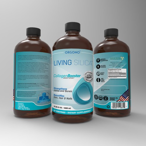 Supplement Brand Needs to Redesign Label Design by znakovanj