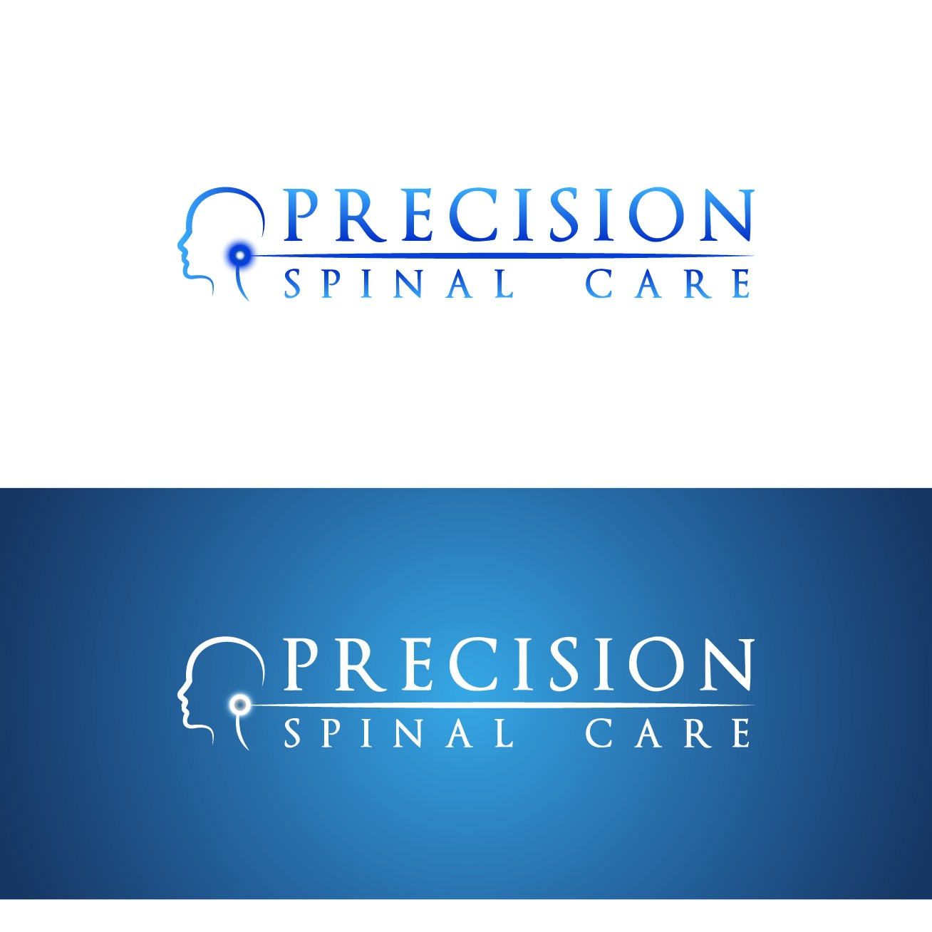 Spine logo with the title 'Create a logo for the go to natural healthcare facility on the Gulf Coast of Florida'