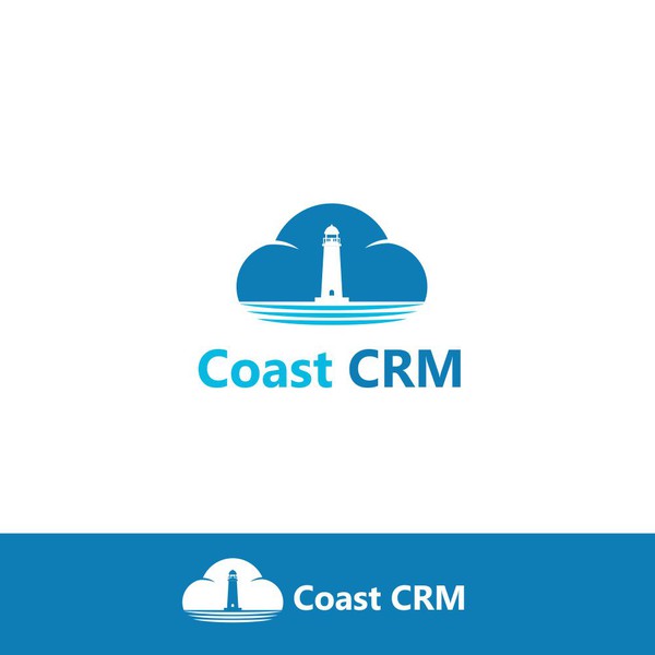 Design by Vamp|re titled "coast cloud CRM"