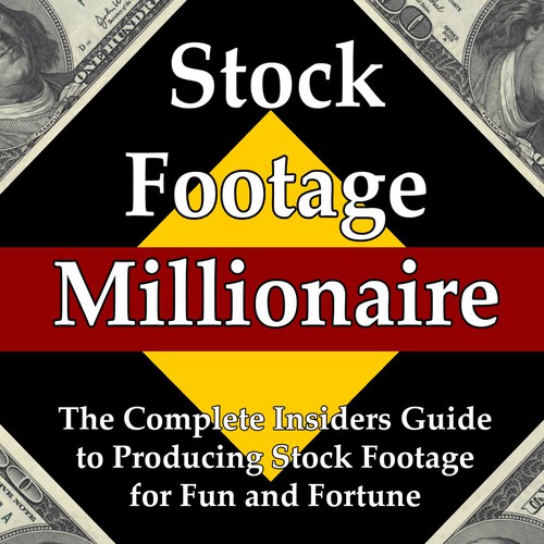 Eye-Popping Book Cover for "Stock Footage Millionaire" Réalisé par Alucardfan_91