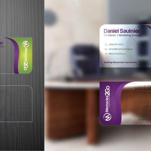 Create a business card for Luxurious Photo Booth Rentals! Design by miljandesign