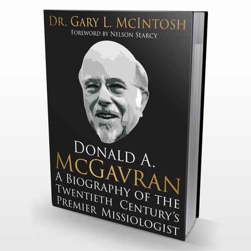 Create a compelling book cover design for an academic biography for Christian pastors and students Design by Arbëresh®