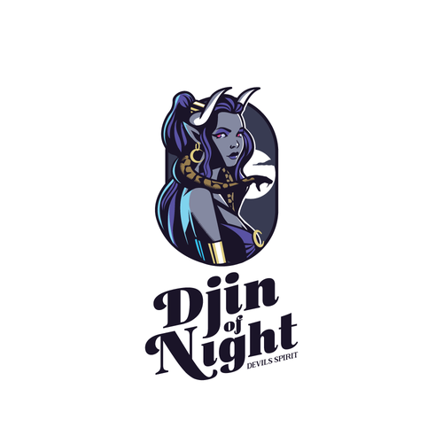 DJIN OF NIGHT (GIN) Design von Trader In Spices