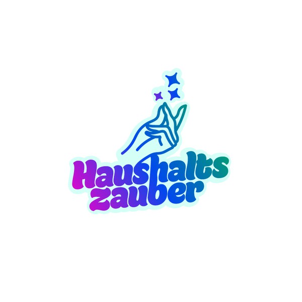 Haushaltszauber logo design