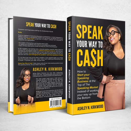 Design Speak Your Way To Cash Book Cover Design by SafeerAhmed