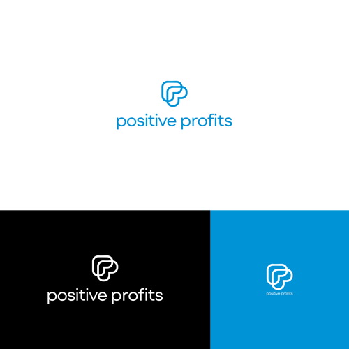 Positive Profits Logo Diseño de Snee.ze