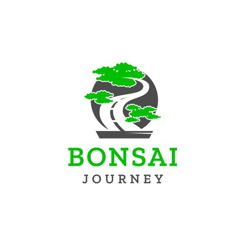 Logo design for a blog on bonsai Design by aryocabe