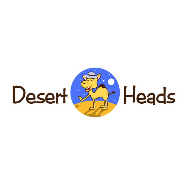 Logo proposal for a kids' hat company “Desert Heads”