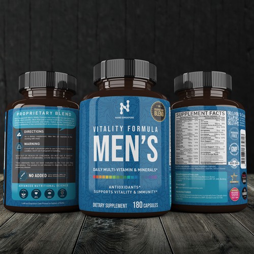 Nano Singapore Label Design Contest Design by Fredrick Balois