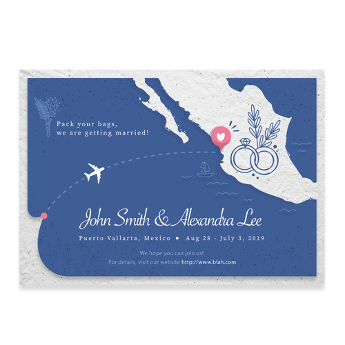 Card or invitation contest entry by Wyanet Studio