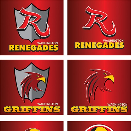 Community Contest: Rebrand the Washington Redskins  Diseño de Lyle Doucette