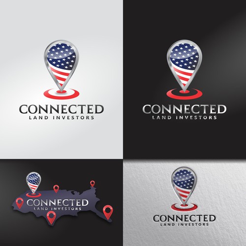 Need a Clean American Map Icon Logo have samples to assist Ontwerp door artopelago™