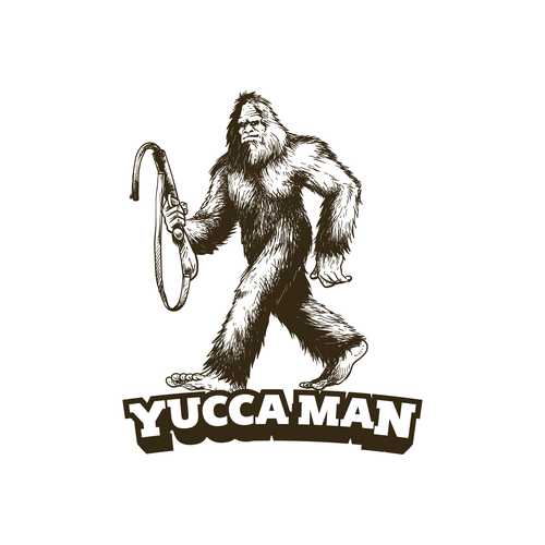 Not Bigfoot but the Yucca Man Design by jagokandank