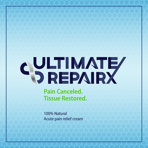 Create a logo for a high end all natural pain relief and repair cream Diseño de Francesca Macri
