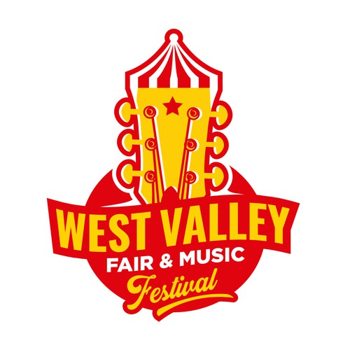 Logo design for West Valley Fair & Music Festival Design by Jacob Gomes