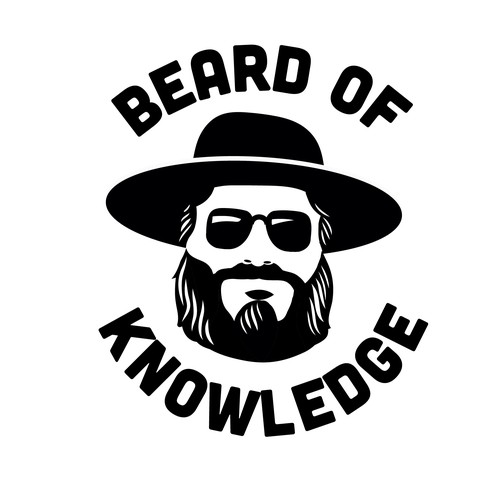 Beard of Knowledge Design by lofosparalogos