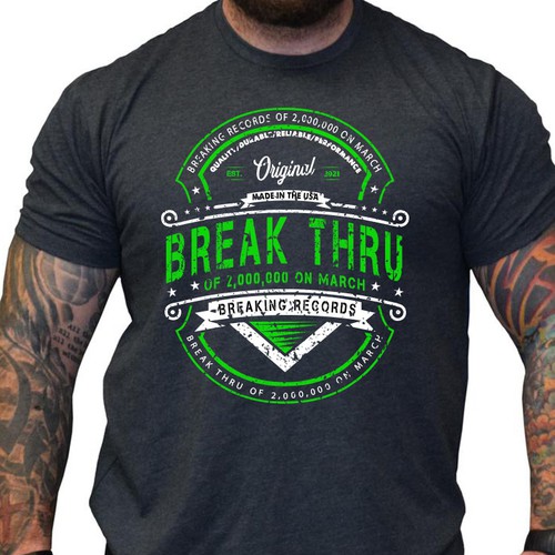 Breaking Records Celebration Design by ProSKYREY