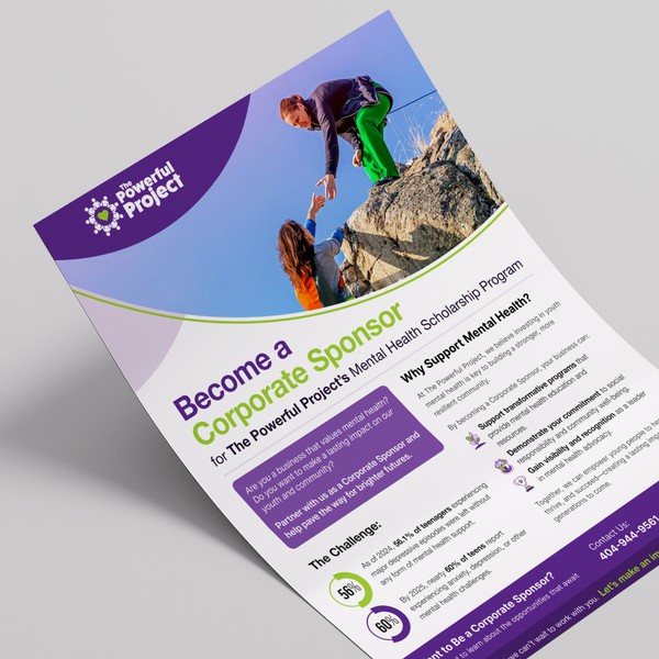 A Powerful Non-Profit Flyer Design