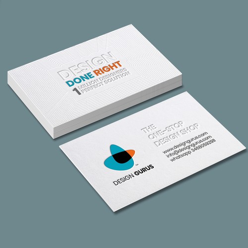 Business Card for DesignGurus.com Design réalisé par fastdesign86