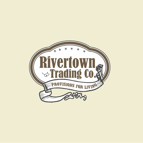 Create a bespoke vintage style logo for Rivertown Trading Co. | Logo ...