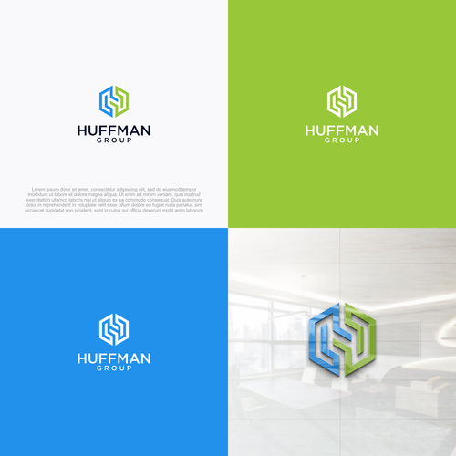 Huffman Group Logo Design by Azalia™