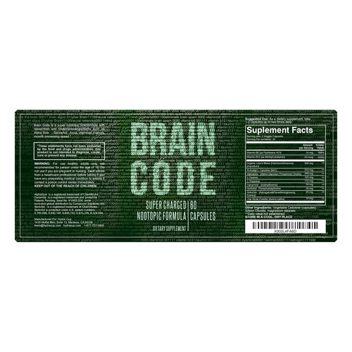 Designs | BRAIN HACK - Create the label for a Super-Charged Brain ...