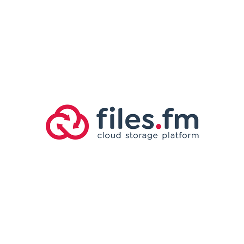 Files.fm logo and brand refresh for cloud storage platform Design by Diaveo