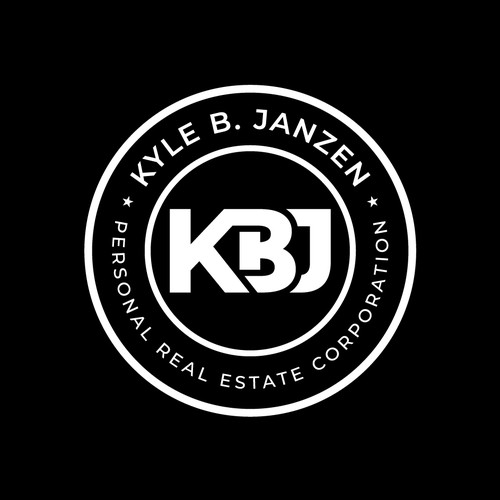 Bold 'KBJ' Logo for Real Estate Agent Design by Md. Faruk ✅