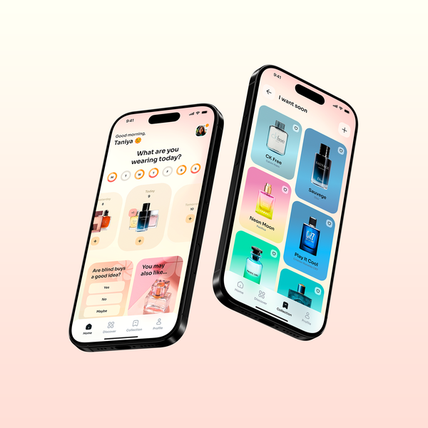 Design a Fragrance IOS App!