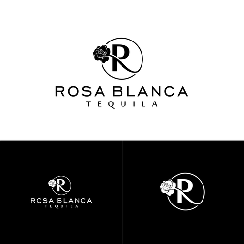 Tequila! A brand a logo that is made with LOVE for a new Tequila Company - ROSA BLANCA Design by Peamingo