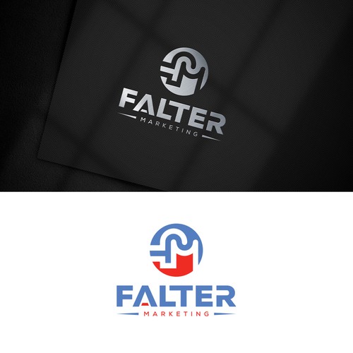 Falter Marketing Logo Design by Rhinodesigners79