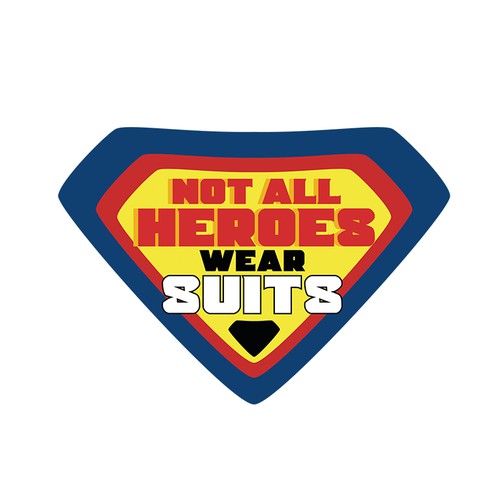 Anti Hero Shirt design - Not All Heroes Wear Capes Design by Zyatu