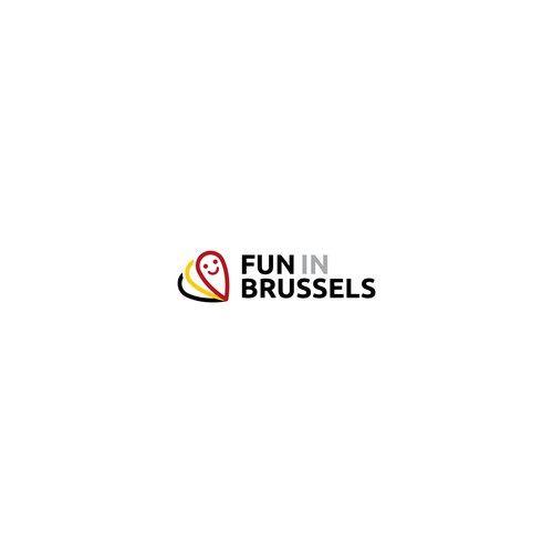 "Fun in Brussels" winning Logo design