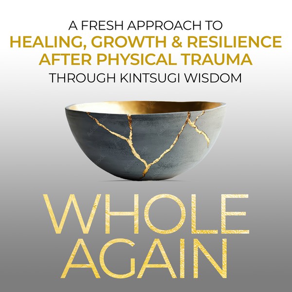 Podcast Covers for those healing from physical trauma using Kintsugi Wisdom