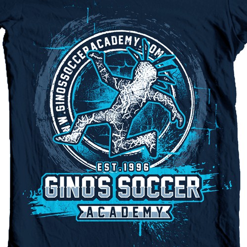 Unique Soccer Camp T-shirt design that kids 4-17 years old want to wear year round Design by G.T NINE