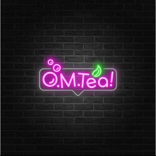 Design eye catching logo for bubble tea shop. Design by sebuahruang