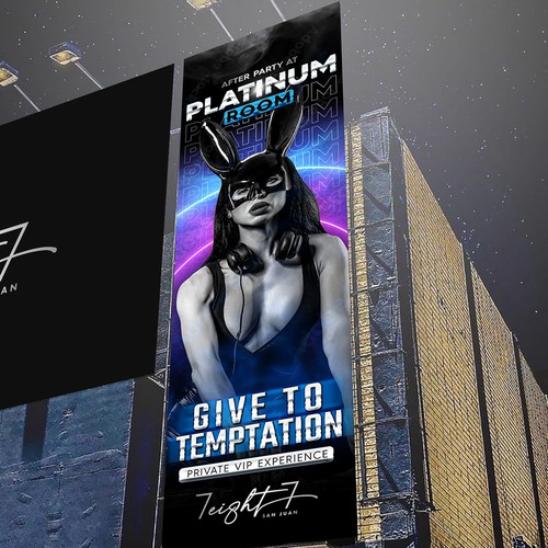 Billboard for a Nightclub and Gentlemen’s Club-ontwerp door J0taeMe_