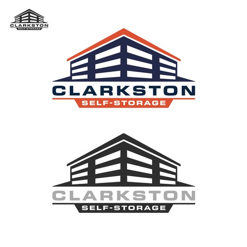Self Storage Logo | Clarkston Self Storage Design by Zelek