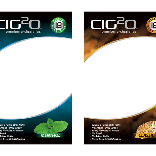 ►►► Sleek & Cool package design for new E-cig box Design by Mr.Lucky