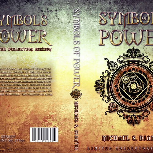 Symbols of Power Book Cover Contest Réalisé par Pulp™