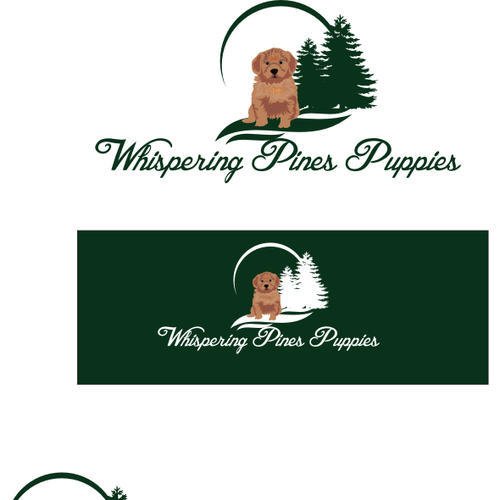 Create A Logo That Conveys The Professionalism And Quality Of Whispering Pines Puppies Logo Design Contest 99designs