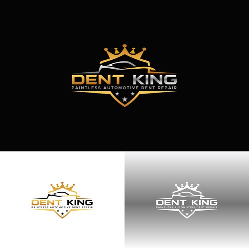 We need a powerful new look for our automotive dent removal business Design by CliffKer