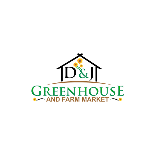 Create A Bright Design For Greenhouse And Farm Market Logo