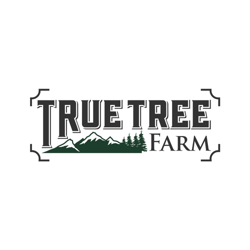 Organic logo for high elevation tree farm in Arizona. Design by Brainstorming_day