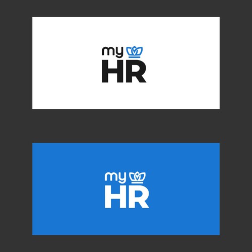 Create an awesome logo for myHR, the #1 HR Software in Luxembourg ! Design by Vhyn.dsg